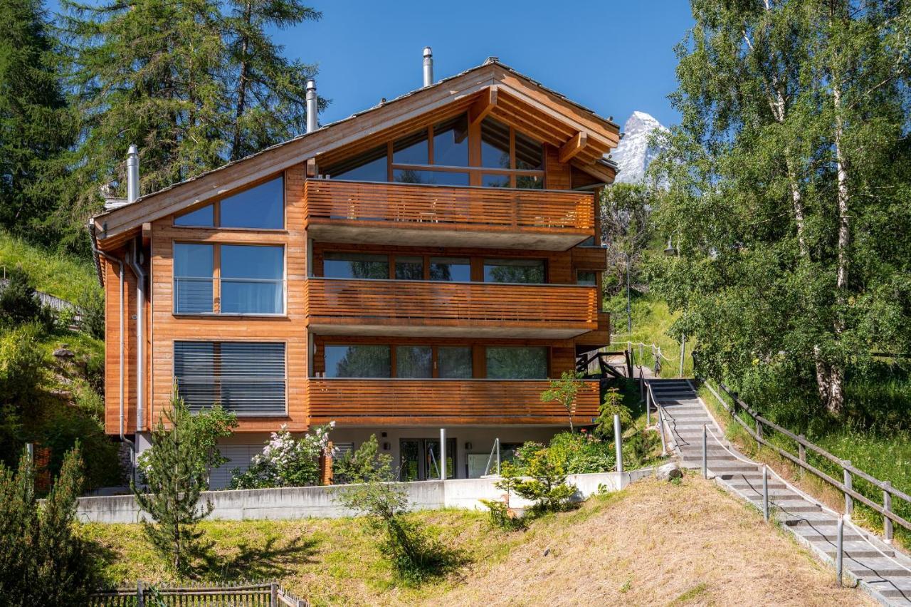 Luxury Chalets & Apartments By Mountain Exposure Zermatt Eksteriør billede