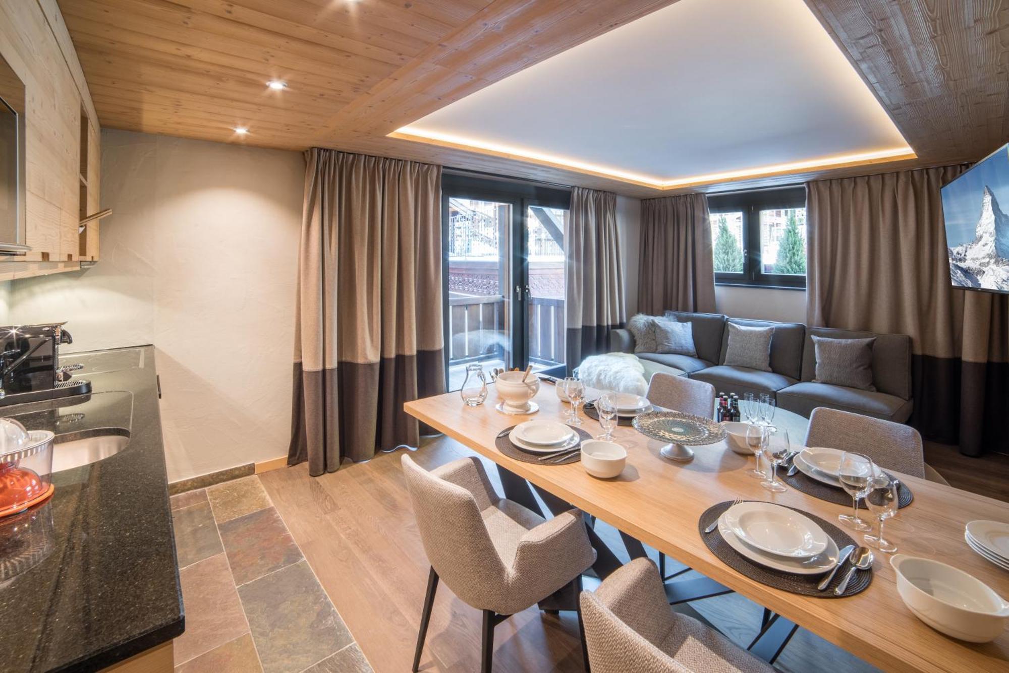 Luxury Chalets & Apartments By Mountain Exposure Zermatt Værelse billede
