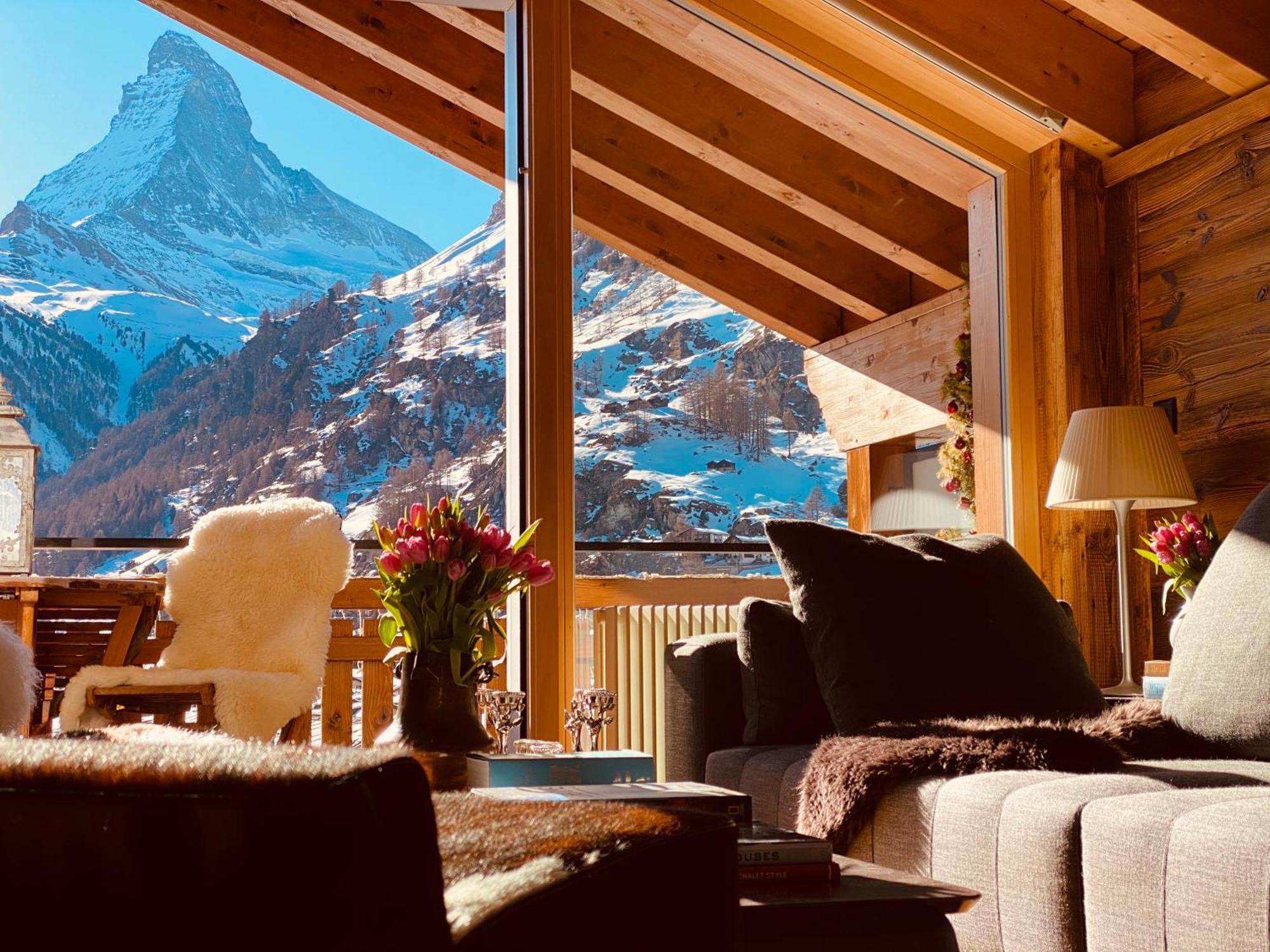 Luxury Chalets & Apartments By Mountain Exposure Zermatt Eksteriør billede