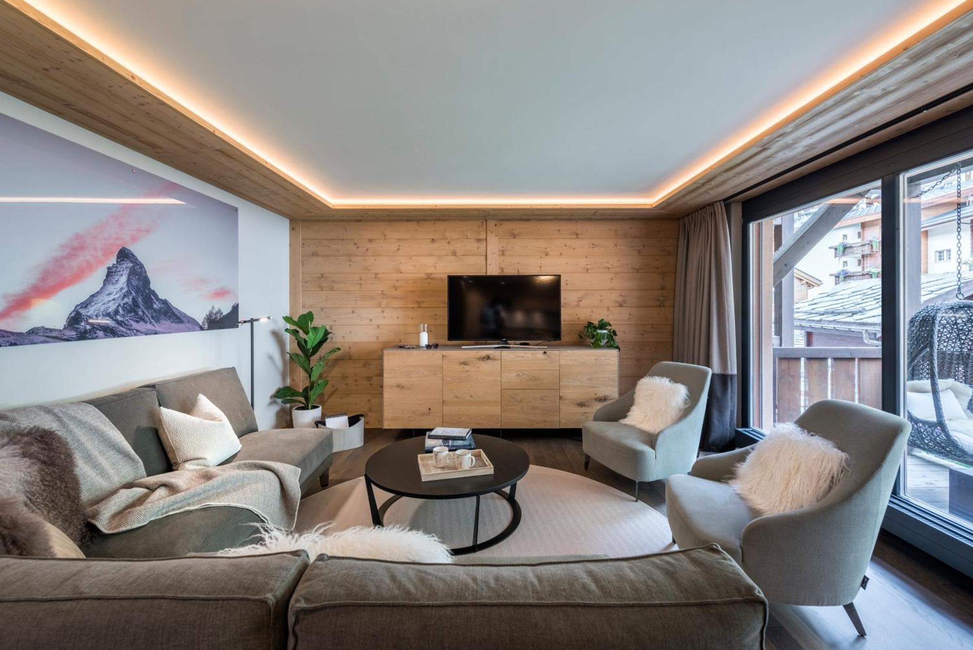 Luxury Chalets & Apartments By Mountain Exposure Zermatt Værelse billede